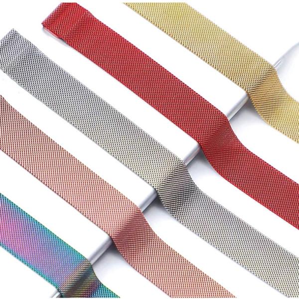 Подгонянный нержавеющей сталью браслет умного фитнеса отслежывателя 42mm 44mm дозора умный