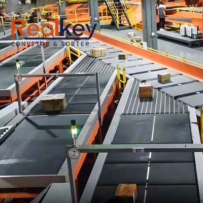 Reliable Conveyor Sorting System Parcel Sorting Equipment Flexible Fire Resistant