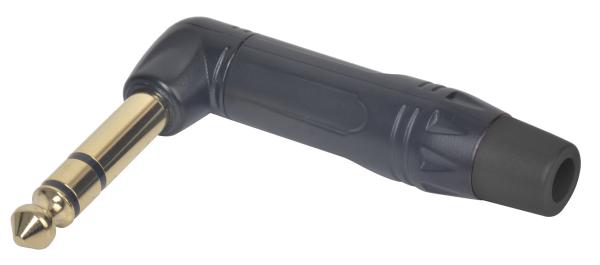 Black Gold Top Audio Cable Connectors  ZL606 , 1/4 Phono Connector Rhos Available