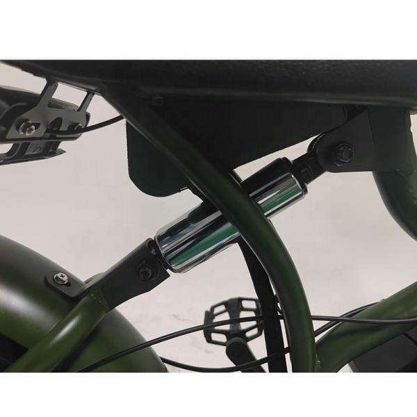 31-60km Electric Bicycle Full Suspension Retro Vintage E-Bikes With 500w 48v Fat Tire