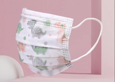 Fluid Repellent  Child Surgical Mask , Kid Safe Facial Masks Health Protective