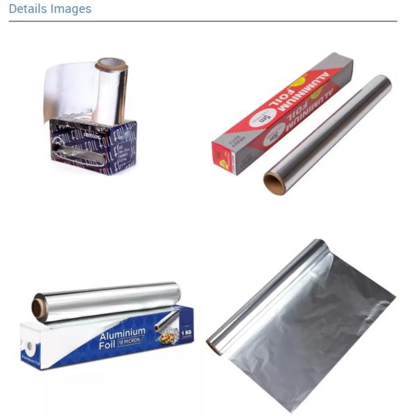 Food Grade Aluminum Foil Coil 10 Micron 15 Micron 30 Micron 8011 Aluminium Coil Prices