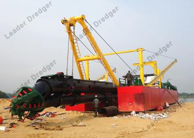 draga da sução do cortador hidráulico de 1.3m com Cummins Engine
