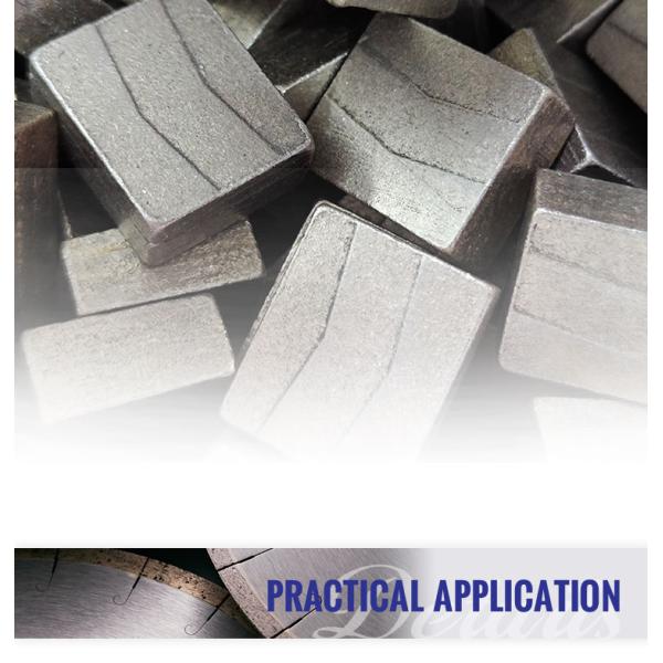 Многоствольный алмазный сегмент для итальянской режущей машины с высокой частотой