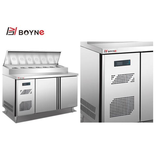 Restaurant Kitchen Pizza Work Table Air Cooling Cabinet hotel kitchen