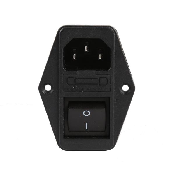 10A Power Entry Modules Filter IEC C14 With Switch And Fues Power Inlet Filter