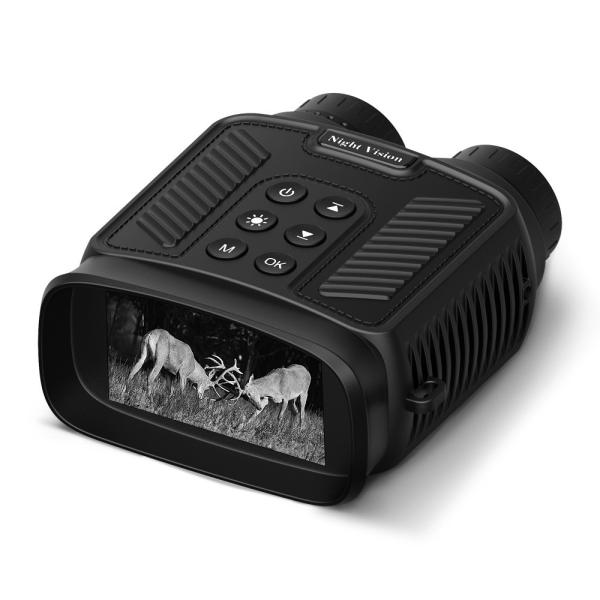 NV5000 Pro Infrared Night Vision Goggles 3' Screen 2.5K and 8X Digital Zoom 300m view night vision binoculars