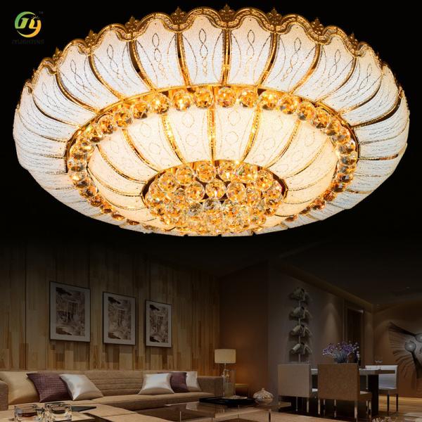 JYLIGHTING Luxe et atmosphère haut de gamme en cristal pour salon, hôtel, villa, maison, couloir, chambre à coucher, plafonnier