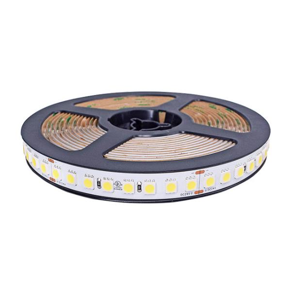 Monochrome 12V SMD 5050 LED Strip Light White Light Golden Light