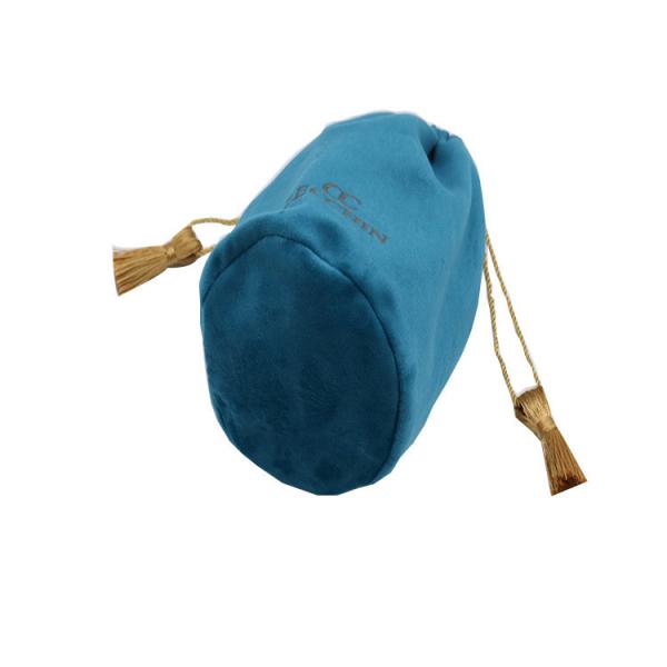 Custom Promotional fabric  Drawstring Velvet Cotton Canvas Jute Liquor Whiskey Wine Bottle Packaging Gift Bags