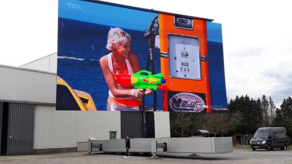 Energy Saving P8 Outdoor LED Display , Outdoor Full Color LED Screen SMD3535