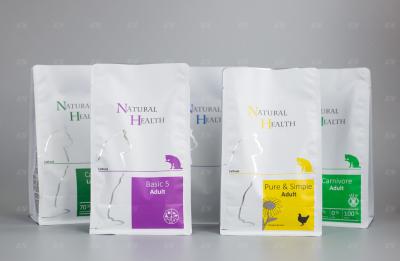 Custom Printing Mylar Bag Flat Bottom Pouch For Daily Food,Coffee Bean Packaging