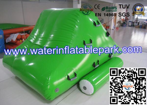 Amusement Park Excellent Inflatable Floating Iceberg Slide For Kids