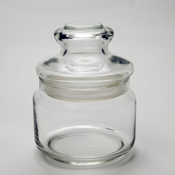 10oz Machine Blowing Glass Storage Jars For Dry Goods / Candy Storage