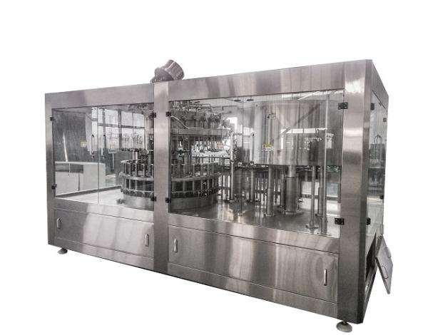 Máquina de engarrafamento de utilização fácil do vidro de cerveja para a cervejaria da capacidade/bares de fermentação médios