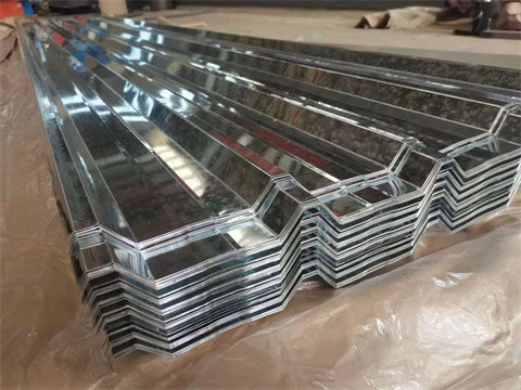 Techo galvanizado de cubierta corrugada con rendimiento de grado DX51D