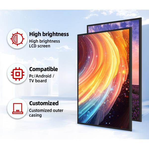 32/55 Inch Outdoor UV Protection High Quality Good Stability Waterproof Digital Signage 4000nits