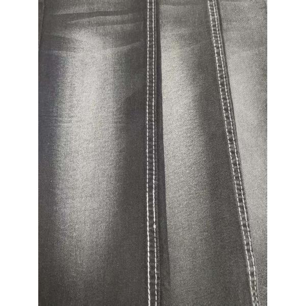 Stretchy Comfort BLACK/BLACK Denim Fabric With 12S 8.8oz For Women Jeans