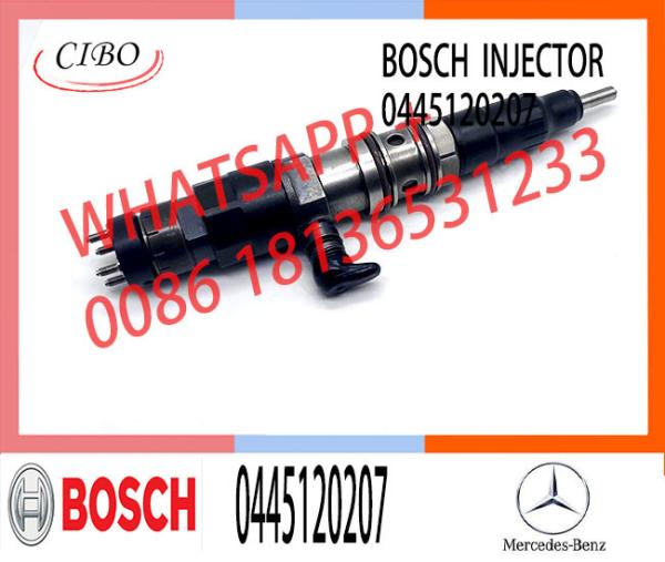 Injetor de combustível diesel A4720700887 0445120207 para Mercedes - Benz Actros MP4