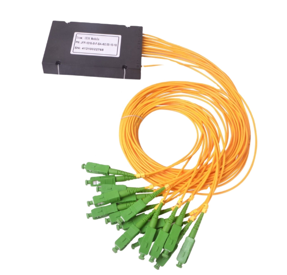 Conector do SC do divisor 1x32 LC do cabo de fibra ótica do PLC da caixa FTTH do ABS