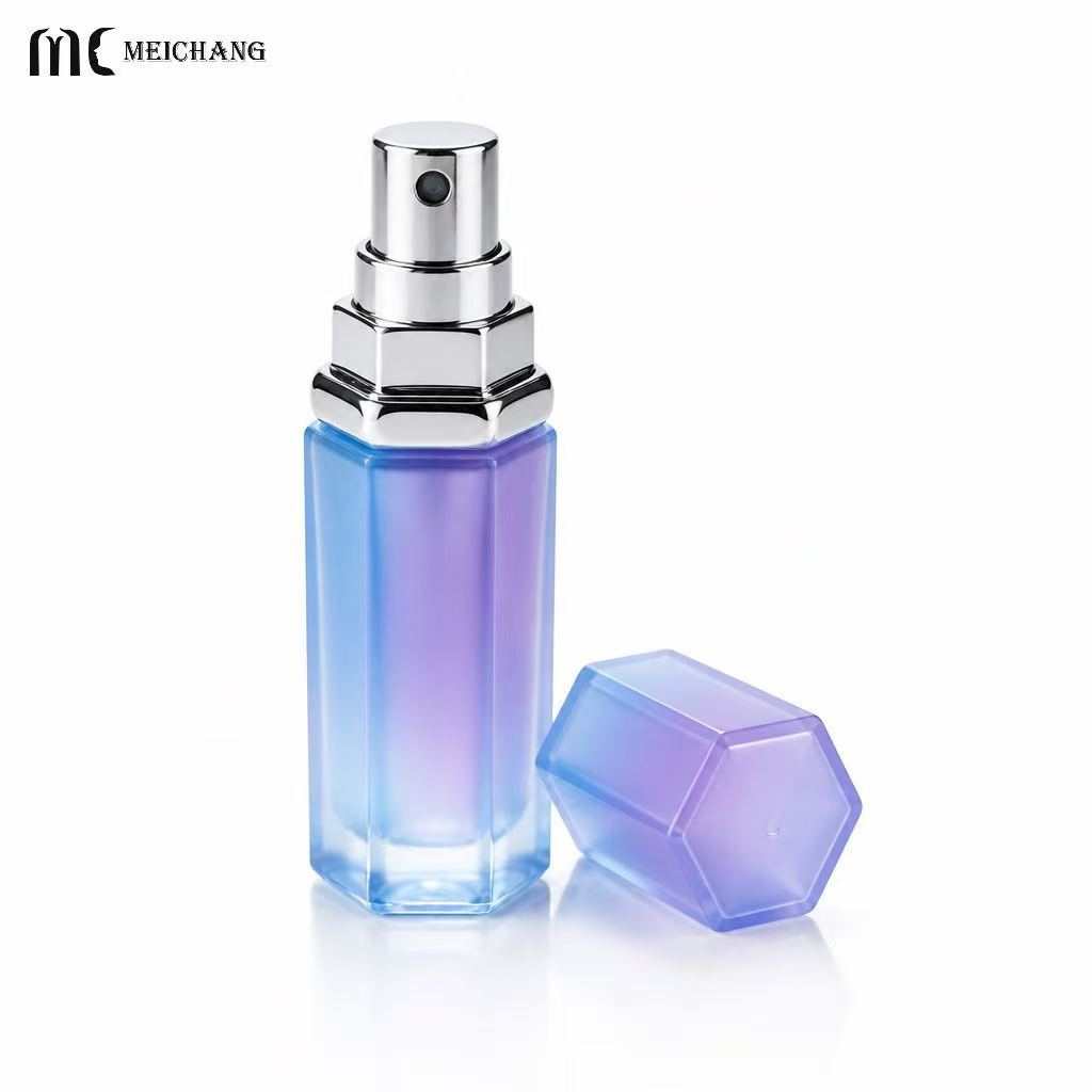 5ml Hexagon Perfume Atomizer,Custom Logo Refillable Mini Perfume Spray Bottle (MC-1207)