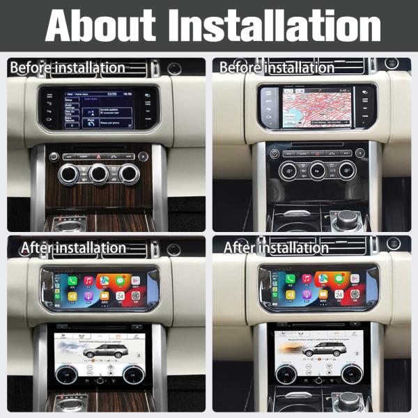 10.25 inch Car Radio  For Land Rover Vogue L405 2013-2017 Touch Screen GPS Navigation Multimedia Player AC screen