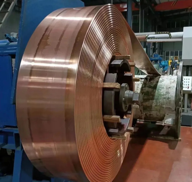 0.55mm Thickness Battery Copper Strip Copper Sheet Coil  Tape