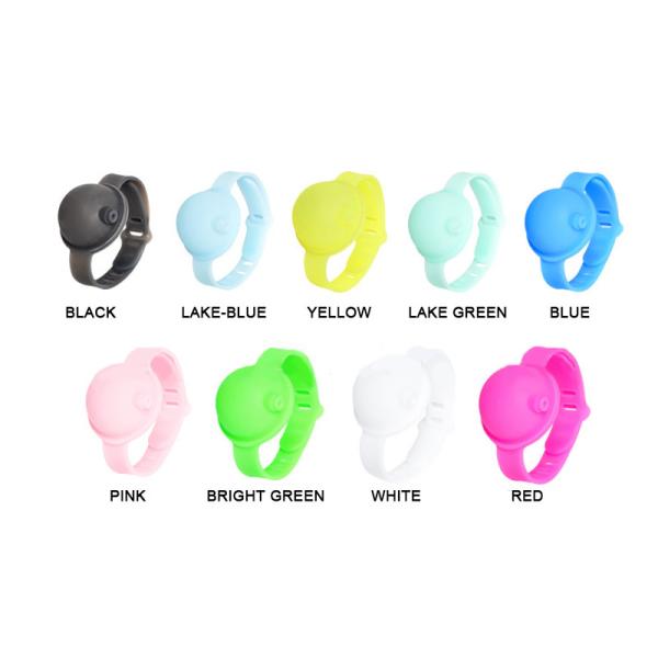 Wristband Hand Sanitizer Dispenser, Portable Silicone Liquid Wearable Travel Size Bracelet