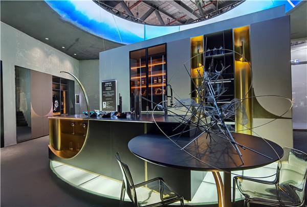 Italian Modern Stainless Steel Kitchen Cabinet Multiple Color Customized