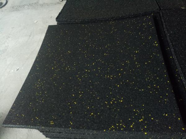 Interlocking Design Eco-Friendly Rubber Floor Mat Gym Interlock Rubber Tile Gym Rubber Floor Mats Roll for Multi-Purpose