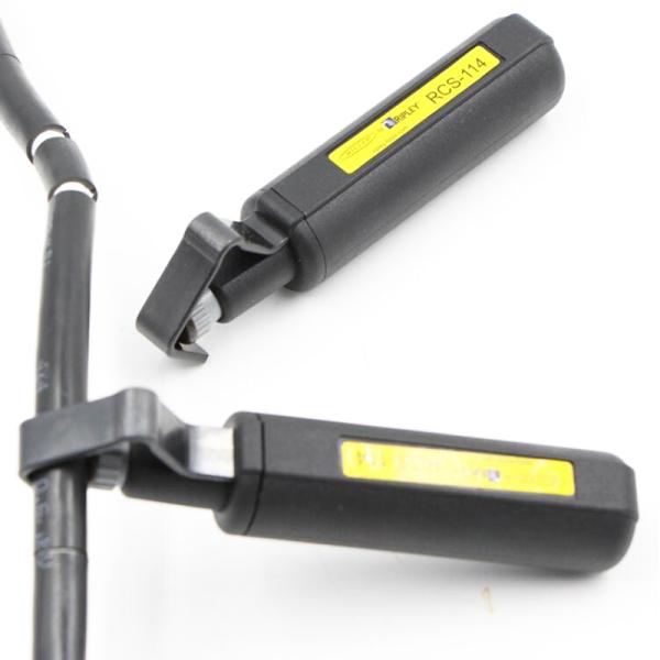 RIPLEY Miller Fiber Optic Cable Tools RCS-114 RCS-158 Fiber Optic Round Cable Stripper