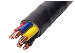 Os núcleos de KEMA 1kV cinco revestem o CU isolado PVC dos cabos 0.6/1kV do
