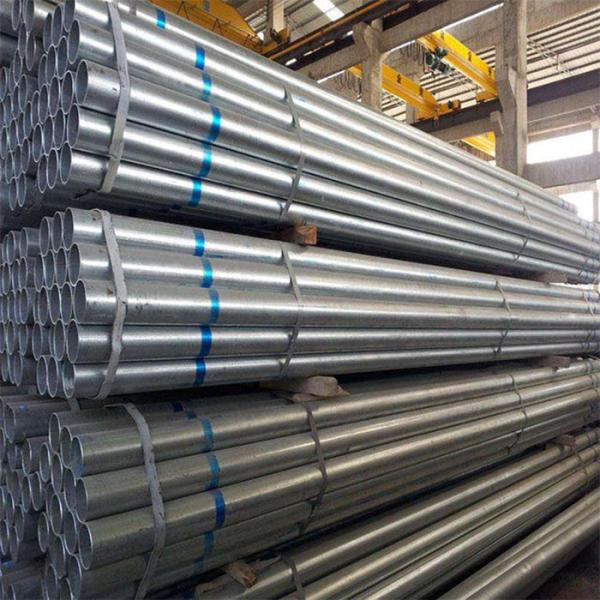 Tubulação laminada a alta temperatura de aço sem emenda do carbono do tubo Gr.B SCH40 de ASTM A106
