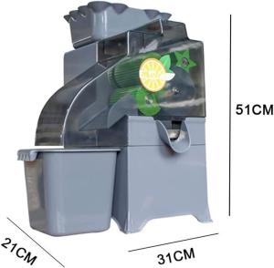 Máquina de sumo de limão Calamansi de aço inoxidável 100Rpm