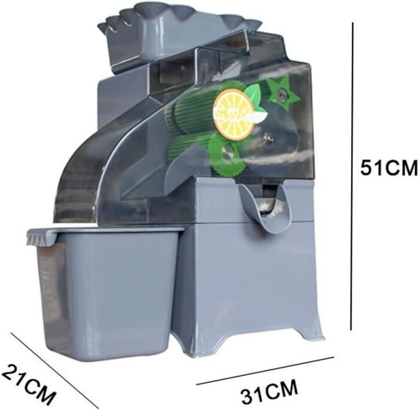 Máquina de sumo de limão Calamansi de aço inoxidável 100Rpm