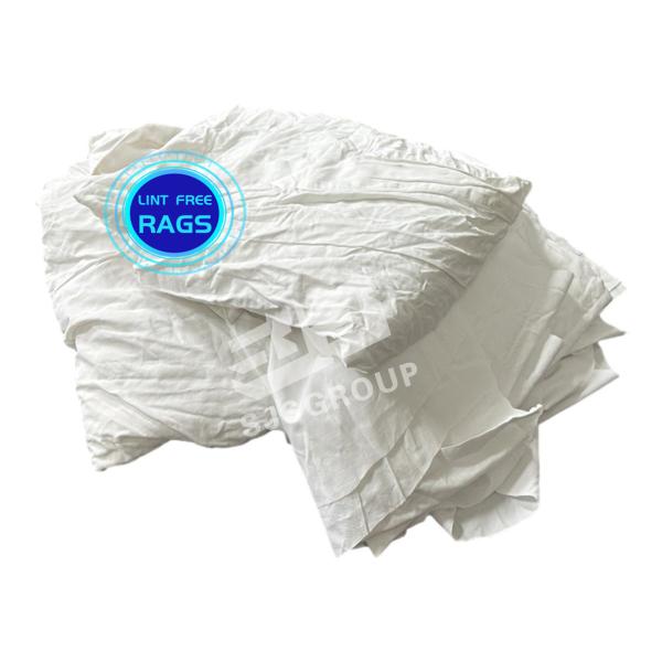 White Bed Sheet Cotton Waste Rags Use for Cleaning Machine Oil Paint Industrail Cleaning Cloth