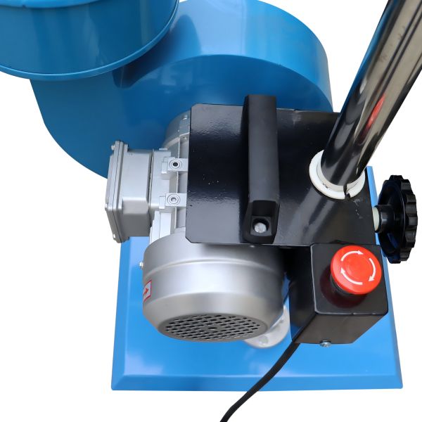 Dual-Interface Portable Exhaust Extractor Heavy-Duty Mobile Filtration System for Workshops