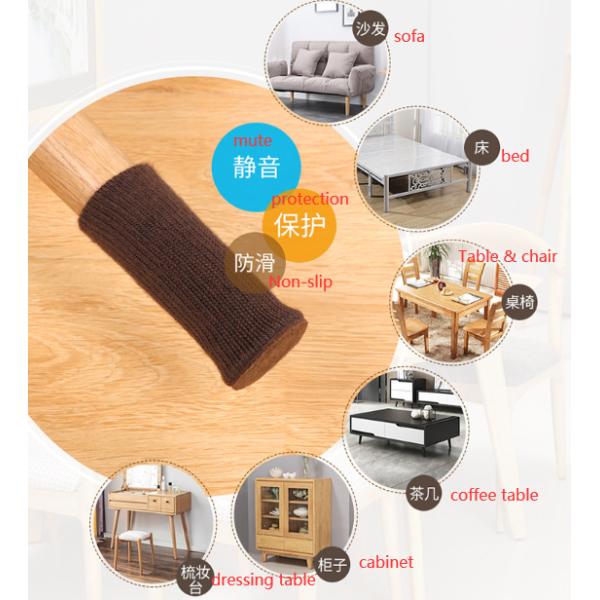 New fashion special furniture feet socks chair leg floor protectors anti slip table socks