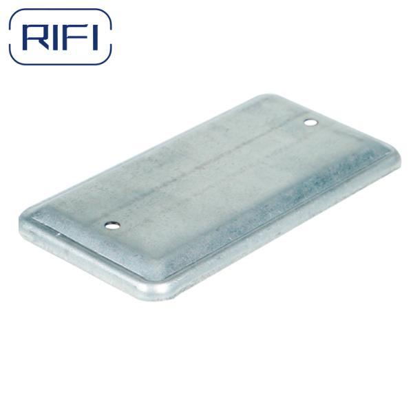 ODM Электрические провода коробки 2 дюйма Удобная коробка Стальная крышка Серебряный цвет