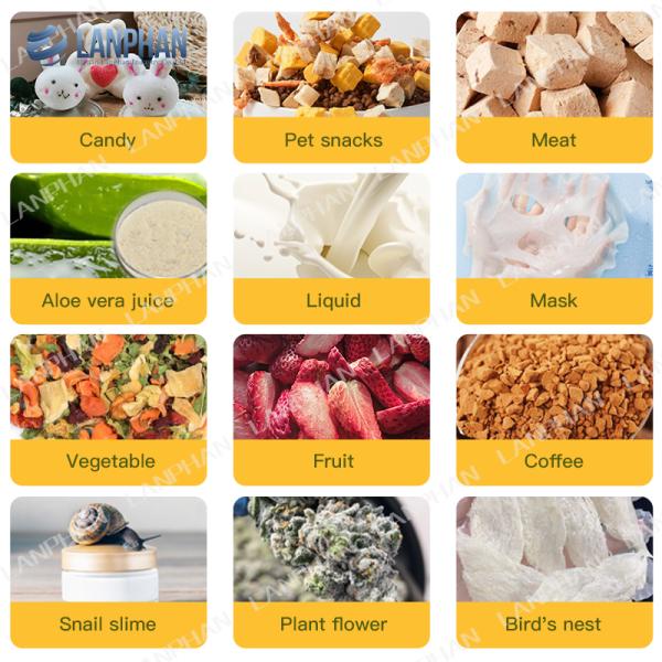 0.5м2 Lanphan Home черный вакуумный фризосушитель малый фризосушитель