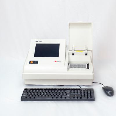 8 Touch Screen Elisa Microplate Reader Built In Computer MB-580
