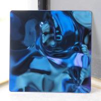 L'acier ondulé à grande onde Chine Prix d'usine ASTM/AISI/SUS 304 316 bleu