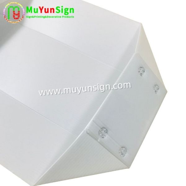 Polypropylene Corrugated Plastic Sheet Lightweight PP Hollow Sheet