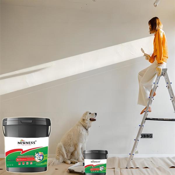 MF Tio2 Elastic Coatings for Exterior Walls Waterproof and Sunscreen Color Decoration