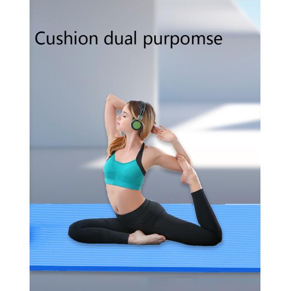 логотип Slipfree циновки йоги разминки 120*61*1cm стираемым анти- подгонянный разрывом