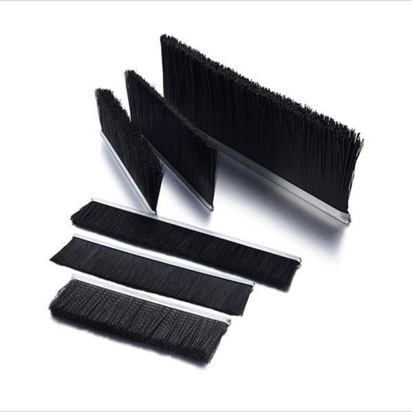 Pincéis de Faixa Direita de Nylon PP Preta de Selo Personalizado