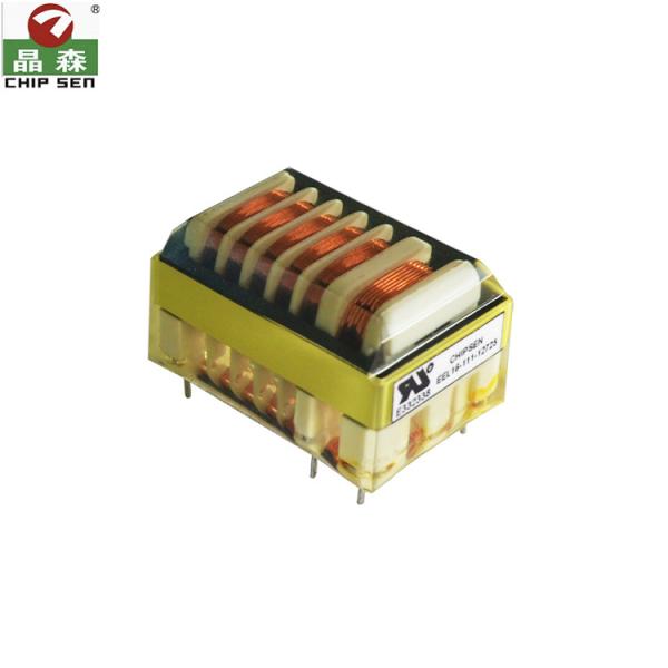 Copper Alarming System Potting Series EEL16 Custom 12v to 15kv UPS Audio Step up High Frequency High Voltage Transformers
