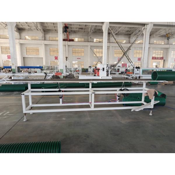 Conical Twin Screw Extruder PVC Double Wall Corrugated Tube Extrusion Machine For Plastic Pipes Pipe Machine
