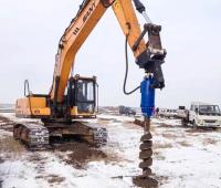 Excavadora Dopro Agulha de terra para trabalho de terra / água ISO CE aprovado