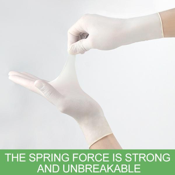 Powder Free 100pcs/Box XXL Latex Disposable Gloves